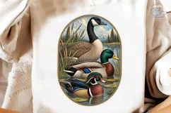 Wildlife Duck PNG Sublimation Design Product Image 4