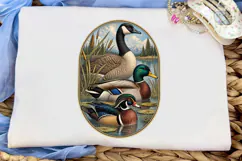 Wildlife Duck PNG Sublimation Design Product Image 5