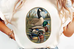 Wildlife Duck PNG Sublimation Design Product Image 6