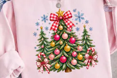Christmas Tree Ornaments PNG Sublimation Product Image 2