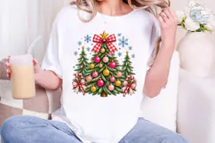 Christmas Tree Ornaments PNG Sublimation Product Image 4