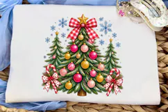 Christmas Tree Ornaments PNG Sublimation Product Image 5