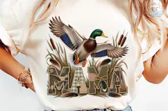Mama Duck PNG Sublimation Shirt Design Product Image 6