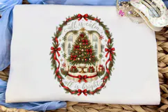 All is Calm Christmas PNG Sublimation De Product Image 5