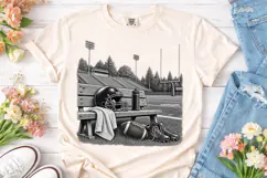 Football Stadium Bench PNG Sublimation D Product Image 2