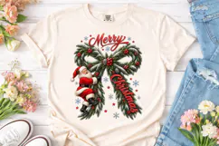 Merry Christmas Santa PNG Sublimation De Product Image 2