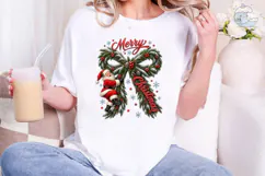 Merry Christmas Santa PNG Sublimation De Product Image 1