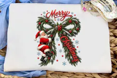 Merry Christmas Santa PNG Sublimation De Product Image 5
