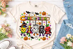 Trick or Teach Halloween PNG Sublimation Product Image 2