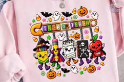 Trick or Teach Halloween PNG Sublimation Product Image 3