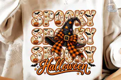 Spooky Spooky Halloween Witch Hat PNG Te Product Image 3