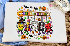Trick or Teach Halloween PNG Sublimation Product Image 5