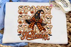 Spooky Spooky Halloween Witch Hat PNG Te Product Image 5