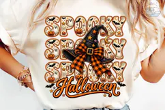 Spooky Spooky Halloween Witch Hat PNG Te Product Image 6