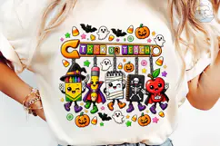Trick or Teach Halloween PNG Sublimation Product Image 6