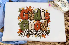 Good Vibes All The Time Fall PNG Shirt Product Image 4