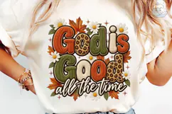 Good Vibes All The Time Fall PNG Shirt Product Image 5