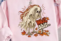 Spooky Ghost Fall PNG Sublimation Design Product Image 3