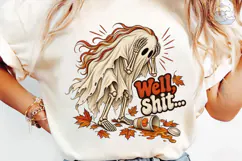 Spooky Ghost Fall PNG Sublimation Design Product Image 6