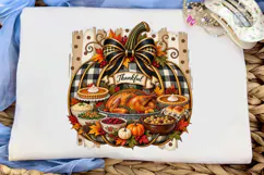 Thankful Thanksgiving PNG Sublimation Sh Product Image 5