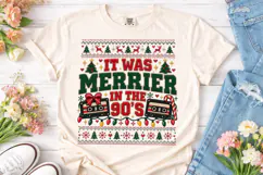 It Was Merrier 90s PNG Sublimation Desig Product Image 1