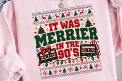 It Was Merrier 90s PNG Sublimation Desig Product Image 2