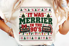 It Was Merrier 90s PNG Sublimation Desig Product Image 6