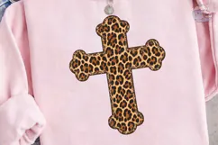Leopard Cross PNG Sublimation Design Product Image 3