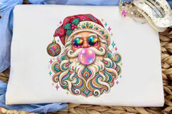 Groovy Santa PNG Sublimation Design Product Image 5