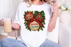 Holly Jolly Merry Christmas PNG Sublimat Product Image 4