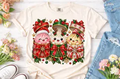 Christmas Puddings PNG Shirt Design Product Image 2