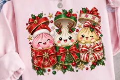 Christmas Puddings PNG Shirt Design Product Image 3