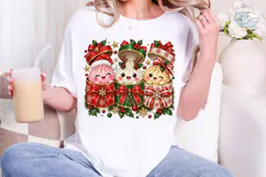 Christmas Puddings PNG Shirt Design Product Image 1