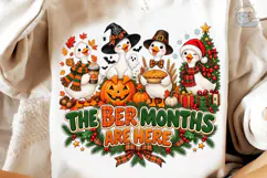 The Ber Months Are Here PNG Shirt Design Product Image 3