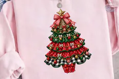 Christmas Tree Patterned PNG Sublimation Product Image 3