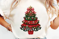 Christmas Tree Patterned PNG Sublimation Product Image 6