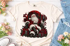Gothic Santa Christmas PNG Sublimation D Product Image 2