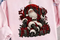 Gothic Santa Christmas PNG Sublimation D Product Image 3