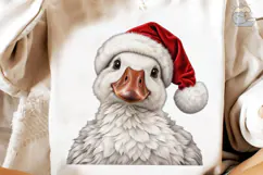 Christmas Duck PNG Sublimation Shirt Des Product Image 4