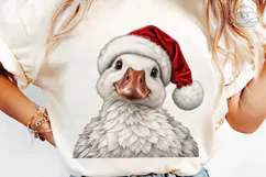 Christmas Duck PNG Sublimation Shirt Des Product Image 6