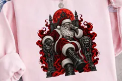 Dark Santa Claus PNG Sublimation Design Product Image 3