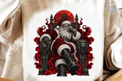 Dark Santa Claus PNG Sublimation Design Product Image 4