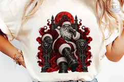 Dark Santa Claus PNG Sublimation Design Product Image 6