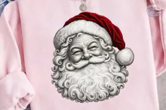 Santa Face PNG Sublimation Shirt Design Product Image 3