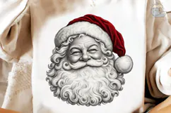 Santa Face PNG Sublimation Shirt Design Product Image 4
