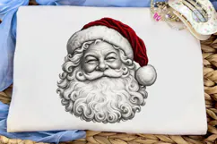 Santa Face PNG Sublimation Shirt Design Product Image 5