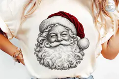 Santa Face PNG Sublimation Shirt Design Product Image 6