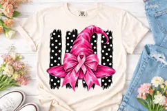 Pink Witch Hat Bow PNG Sublimation Desig Product Image 2