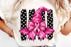 Pink Witch Hat Bow PNG Sublimation Desig Product Image 6