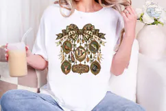 Hunting Season Ornament PNG Sublimation Product Image 4